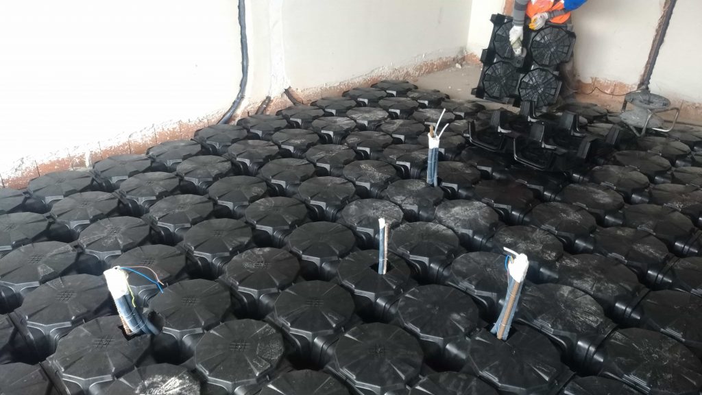 Reinforced Concrete Raised floor abs level ABS YAPI